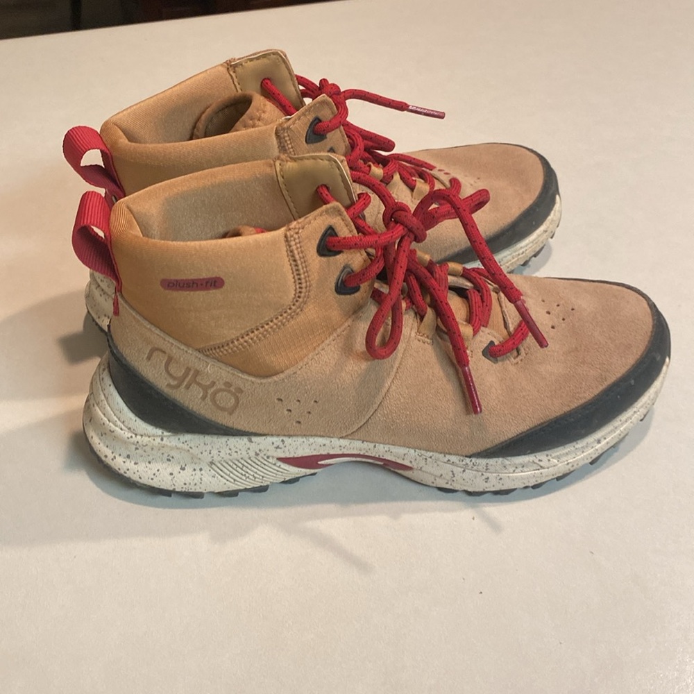RYKA Summit Mid Trail Running Hiking Sneaker Light Weight Womens Sz 7 EU 37 EUC - Picture 2 of 13